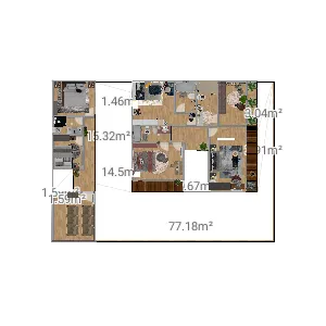 HTCENTER的装修设计方案:2 Floor House